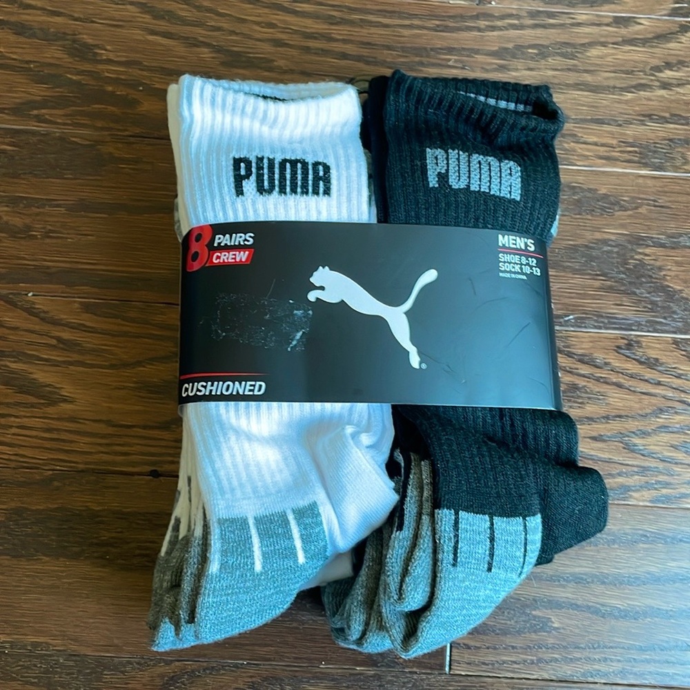 Men’s Puma Athletic Crew Socks